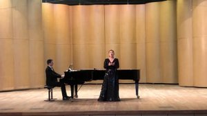 Матвеева Анастасия, меццо-сопрано. Перголези, ария альта «Fac ut portem” из кантаты «Srabat Mater”