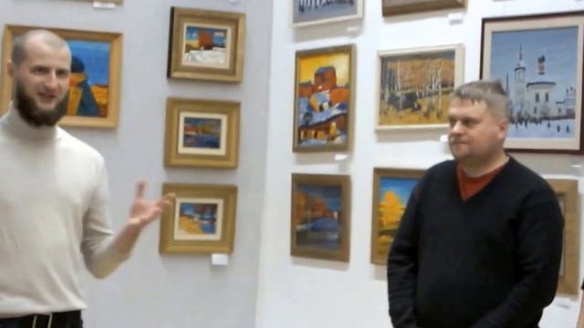 Открытие выставки по итогам первого международного пленэра им.Кима Бритова, 4 ноября 2015г. смотреть онлайн