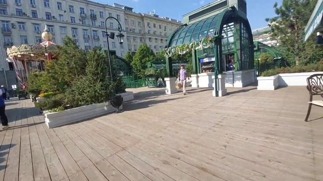 Прогулки по Москве. "Рыбная неделя" на Тверской площади. Московские сезоны