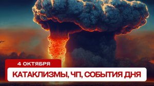 Катаклизмы сегодня 04.10.2024. Новости сегодня, ЧП, катаклизмы за день, события дня