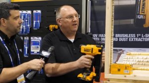 New Dewalt 20V MAX Cordless Electrical Cable Stapler DCN701 at STAFDA 2018