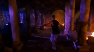 Mortal Kombat 2(Рейден VS Двух Рептилий)