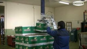 Вакуумный подъемник JumboErgo для перемещения коробок