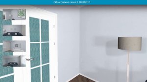 Обои Caselio Linen 2 68526310 в интерьере. визуализация и фото.