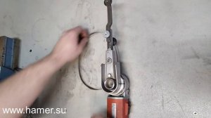 Как установить шлифовальную ленту на ленточный напильник