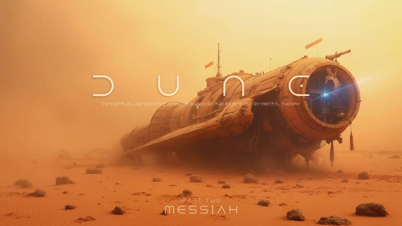 DUNE: Part Two - Мессия - Conceptual, Generative Ambient, based on the film "Dune".