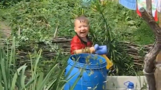 Кирюха закаляется