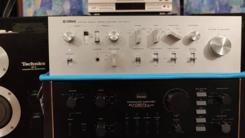 Усилитель Yamaha CA-1000ll и акустика Yamaha NS-1000M