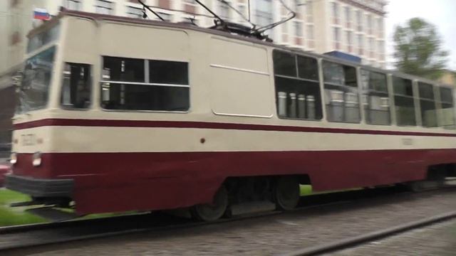 Трамвай ЛМ68м-7630 (в настоящее время списан) смотреть онлайн