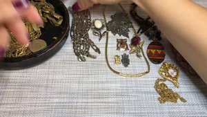 29. Винтажный микс. Продолжение распаковки винтажной бижутерии.