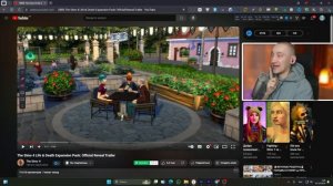 Жизнь и Смерть в СИМС 4  - РЕАКЦИЯ И РАЗБОР ТРЕЙЛЕРА!