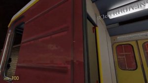 81-717.5 Номерной "Красная Стрела 75 лет" прибывает на стацию Театральная(b_46)