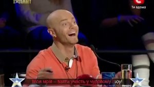 Украина мае талант, он выучил английский язык.mp4
