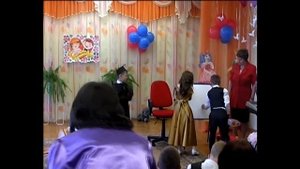 Кристина. Выпуской из детского сада