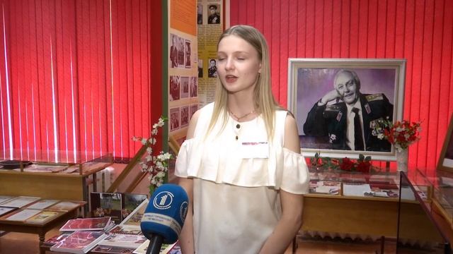 Новая экспозиция в Музее боевой и трудовой славы средней школы №44 имени Н.А. Лебедева смотреть онлайн