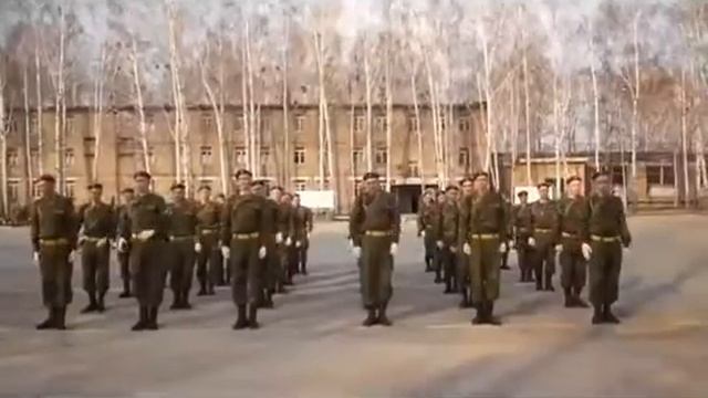 Строевая подготовка вч34148