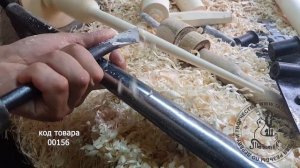 Woodturning in Russia: Wood Spindle / Токарные работы в России - Веретено