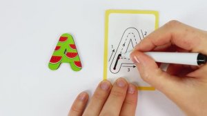 Яркие Деревянные Буквы - Учим Алфавит! Учиться весело! Развивашки для малышей.