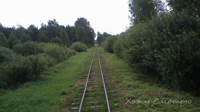 Прогулка на дрезине в Переславском железнодорожном музее.