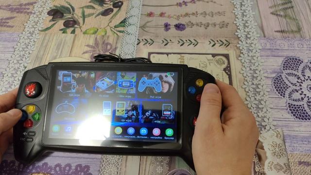 Портативная игровая консоль  XY-08 16 ГБ, встроенная поддержка 1000 + игр MAME/ CPS1/NES/GBA/GBC/PS1