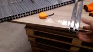 Сборка "ковра" из профиля САПР