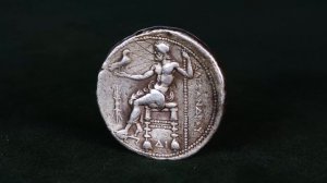 Македонское царство, Александр III Великий, 336-323 годы до Р.Х., тетрадрахма. (пучок молний)