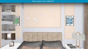 Обои Caselio Linen 2 68529974 в интерьере. визуализация и фото.