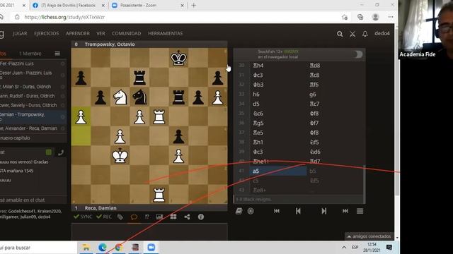 Clases con Alejo   clase sobre Damian Reca смотреть онлайн