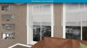 Обои Milassa Trend Trend8-006  в интерьере. визуализация и фото.
