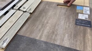 Виниловая плитка Tarkett Lounge Delmar и Concrete. Видео отзыв.