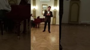 Николай Дементьев, Студент музыкального училища им Гнесиных. 24 мая 2022 в музее Гоголя