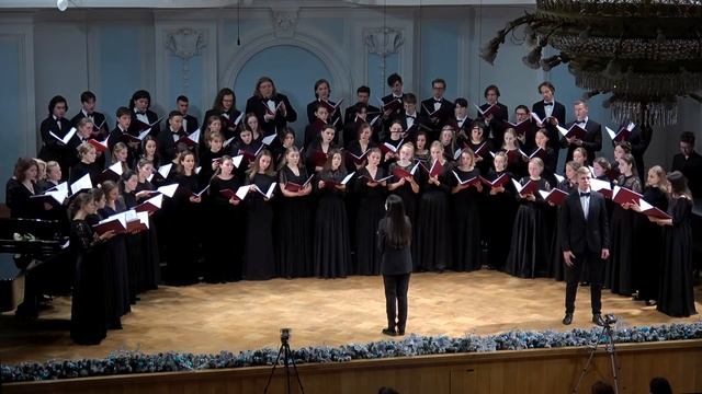 Т.Хосроев - "Скорбь". Дир. Залина КАРДАНОВА, Хор студентов Моск. консерв. 28.12.21