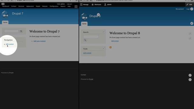 8. A review of the Drupal 8 home page blocks and views