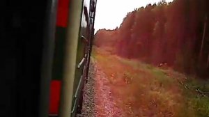 поезд Кострома - Галич 22.08.2009