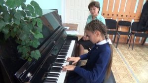Открытый урок, преподаватель Гареева Альфия Раисовна, отделение фортепиано