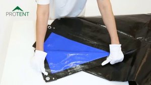Тент строительный Тарпикс 270, высокопрочный защитный полог тарпаулин, универсальный садовый брезент