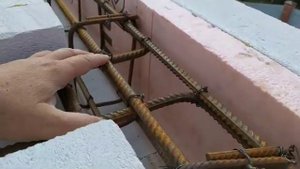 Армопояс в доме из газоблока