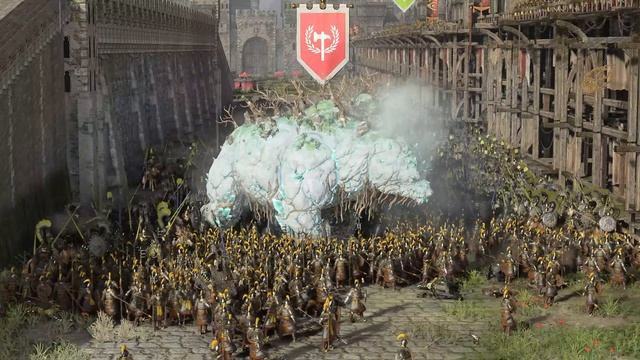 CASTLE DEFENSE - Total War WARHAMMER 3