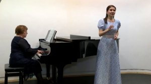 «100 дней с Пушкиным» Ц. Кюи "Царскосельская статуя" солист Ксения Трофимова