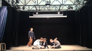 Новая гуманитарная школа. Концерт ко Дню учителя. Выступление 6 класса. 02.10.2015