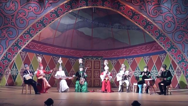 Керуен ансамбль  Д.Цэрэв Х.Ахметбек  "Жылқышы"