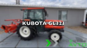 Обзор Японского минитрактора Kubota GL321 с кабиной в наличии с ПСМ