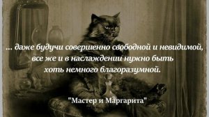 Цитаты из романа "Мастер и Маргарита".
