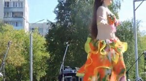 Фестиваль ЗОЖ Танец Полина Невраева, Show bellydance 14.08.2016 Миасс