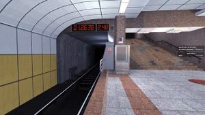 ПРИБЫТИЕ НОМЕРНОГО НА СТАНЦИЮ ЗОЛОТАЯ НИВА. (НА СТАНЦИЮ ПРИЕХАЛА..) METROSTROI GMOD.