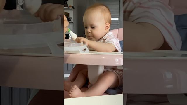 Маленький мням мням #мамавдекрете #малыши #baby #мамаблог #мамаблогер #декрет