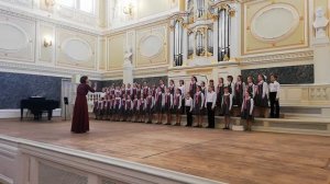 Капелла 14.04.2019 "Считалочка" из кантаты для детского хора и оркестра "Красный кораблик"