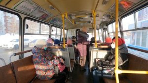 4k bus PAZ-32054 to Solombala На ПАЗике в Соломбалу. 乘巴士前往索隆巴拉