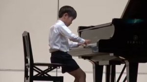 Piano! 8years old    Kuhlau sonatine Op55-3 / KRAKOWIAK