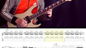 Dimebag Darrell IDOL Damage plan live SOLO. Guitar Tabs.